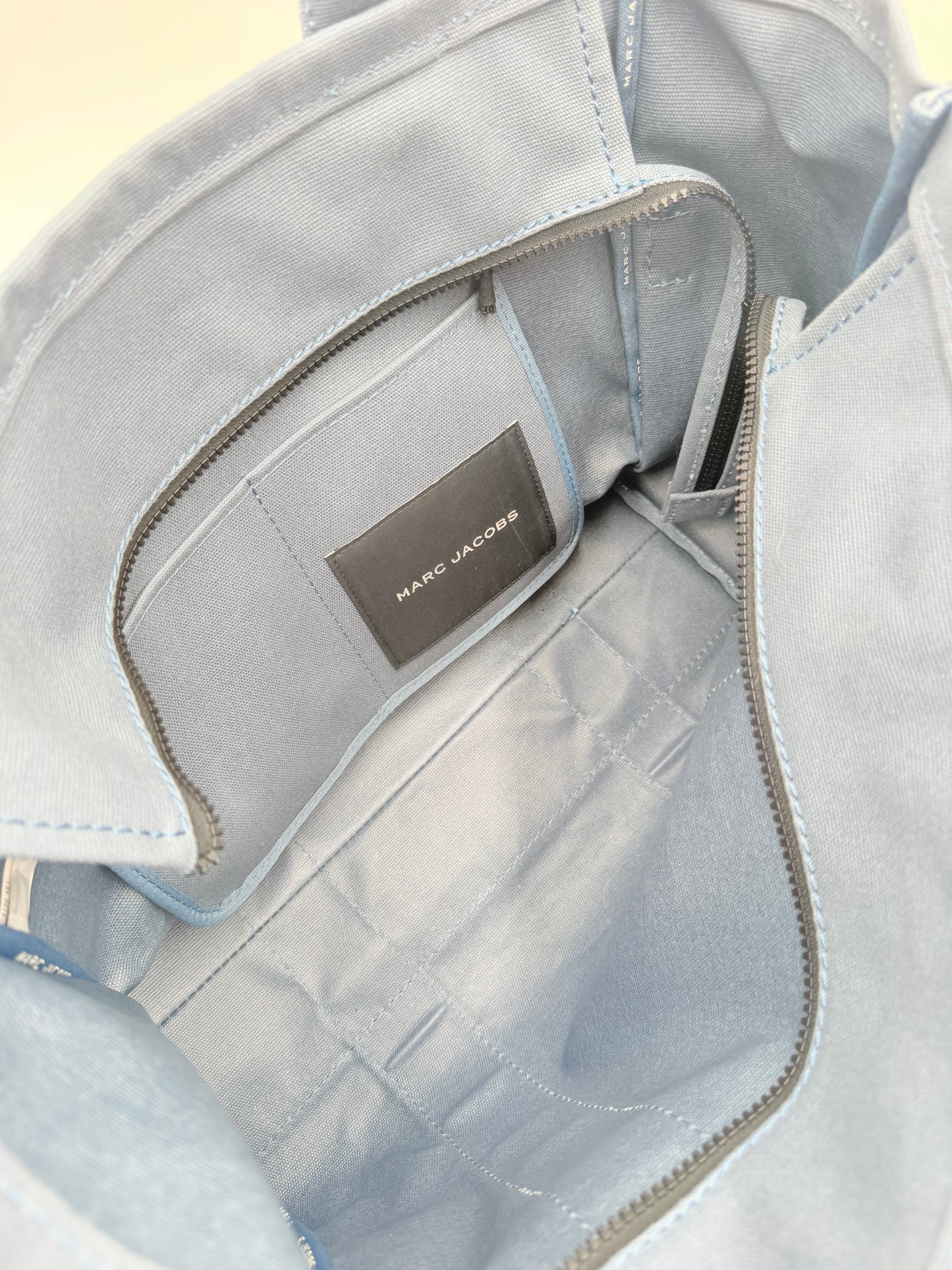 Tote Luxury Designer By Marc Jacobs In Blue, Size:Large