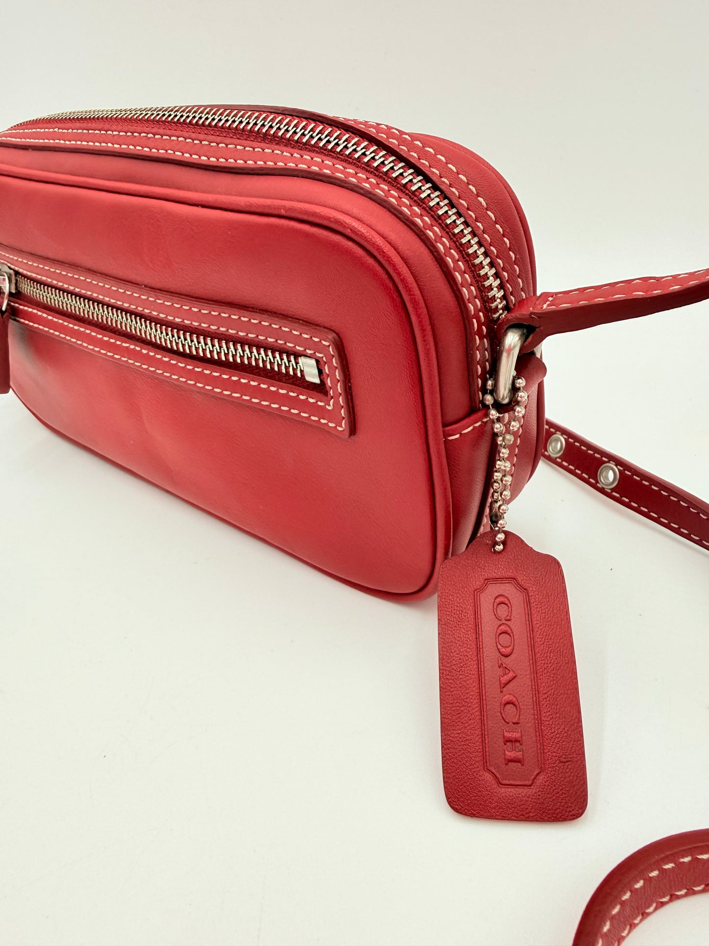 Crossbody Designer By Coach, Size: Small