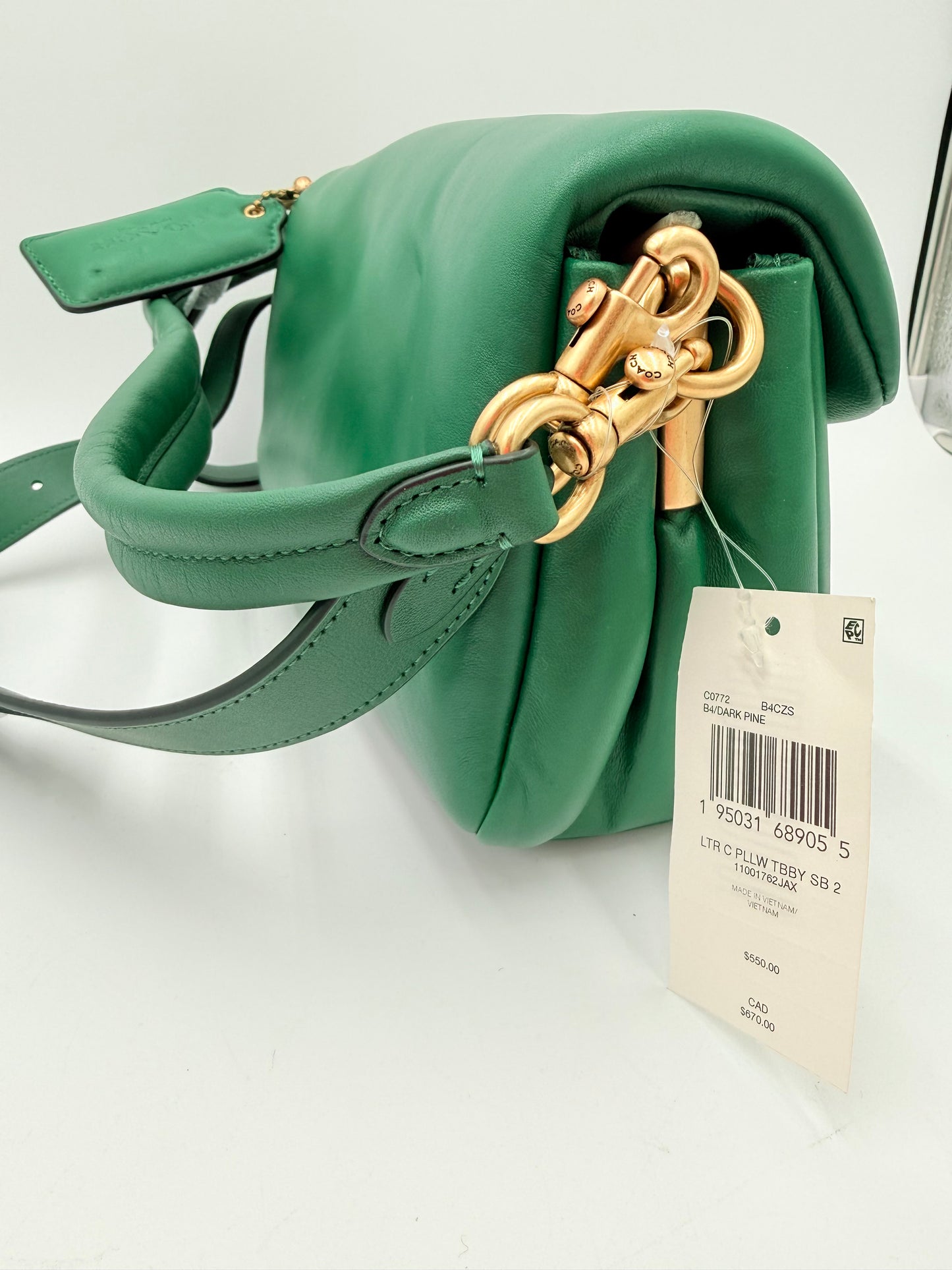 Crossbody Designer By Coach, Size: Medium