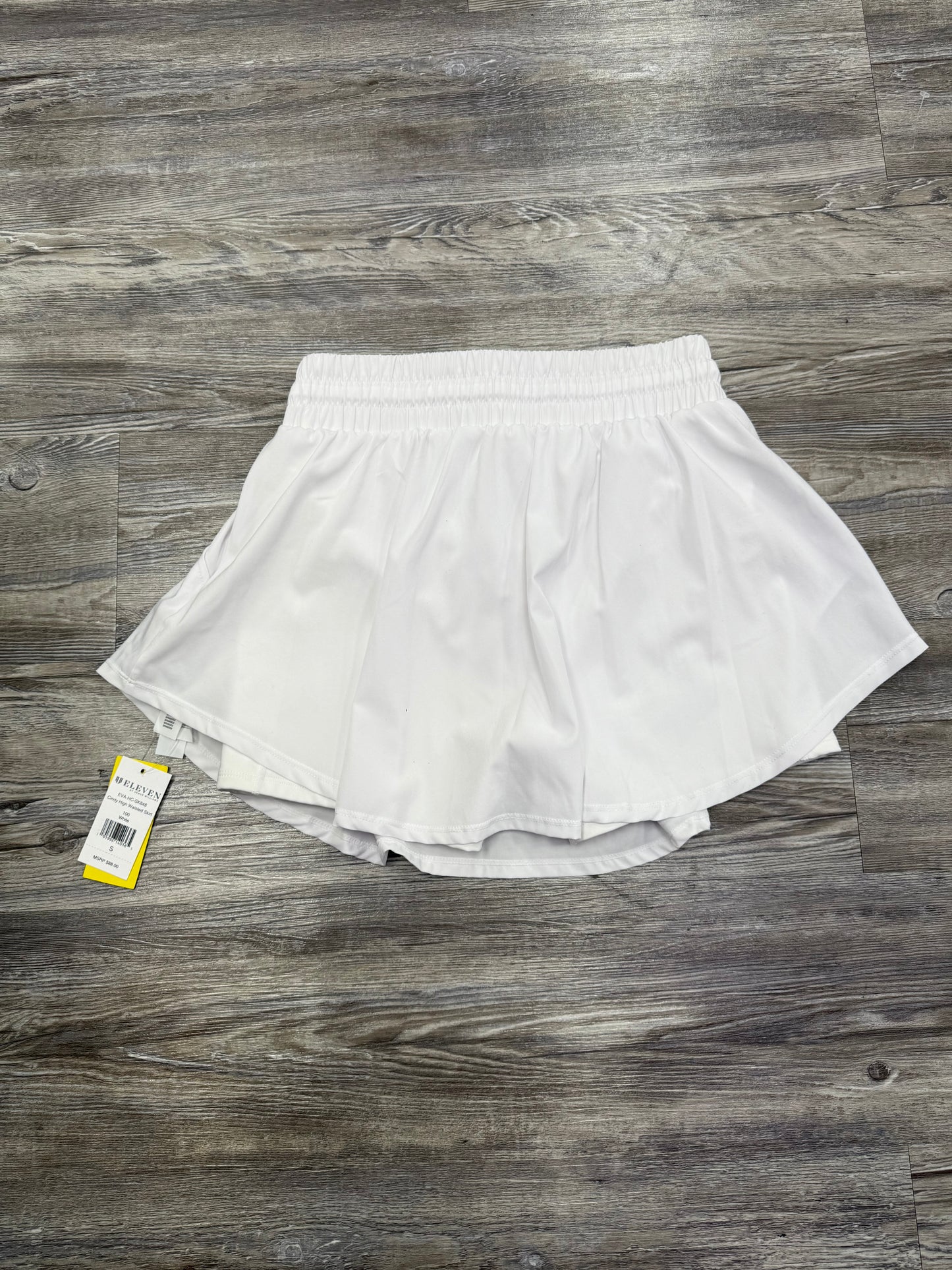Athletic Skort By Eleven In White, Size: S