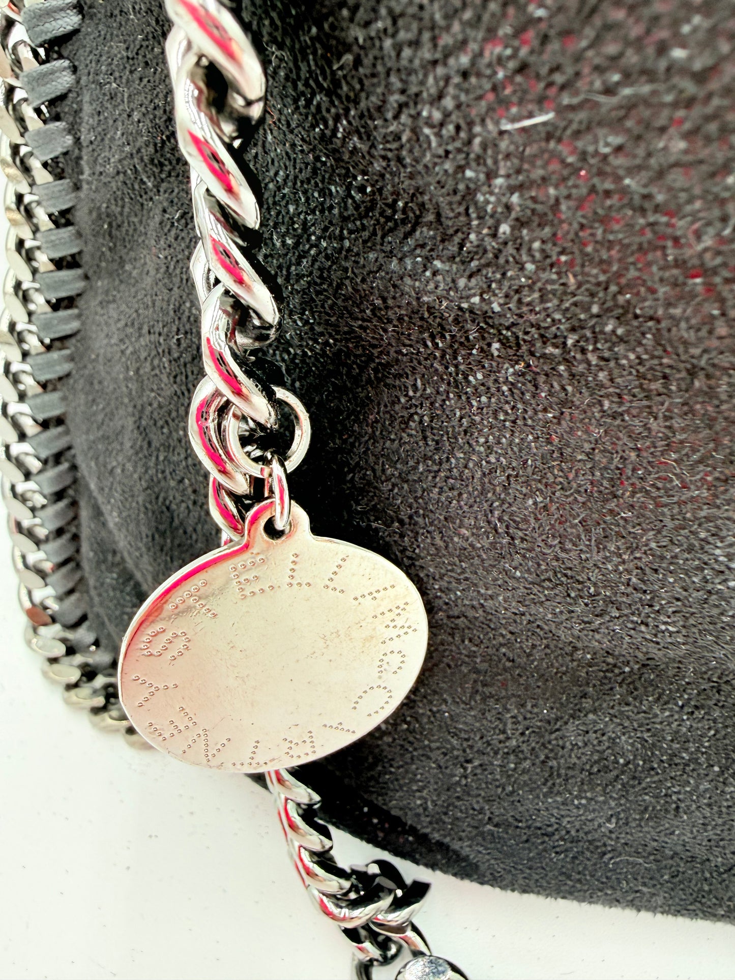 Handbag Luxury Designer By Stella Mccartney In Black, Size:Large