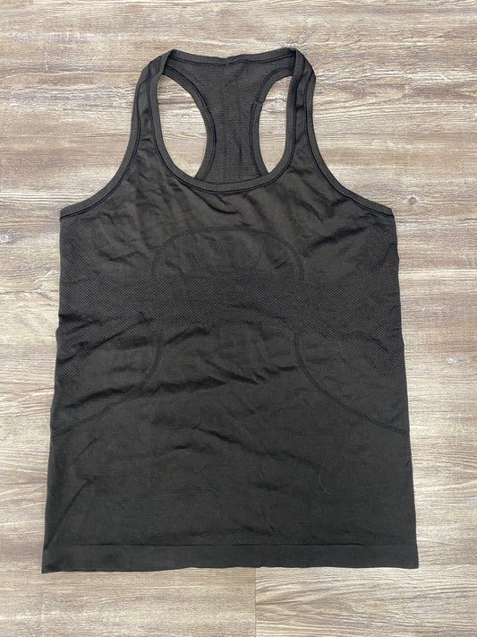 Athletic Tank Top By Lululemon In Black, Size:10
