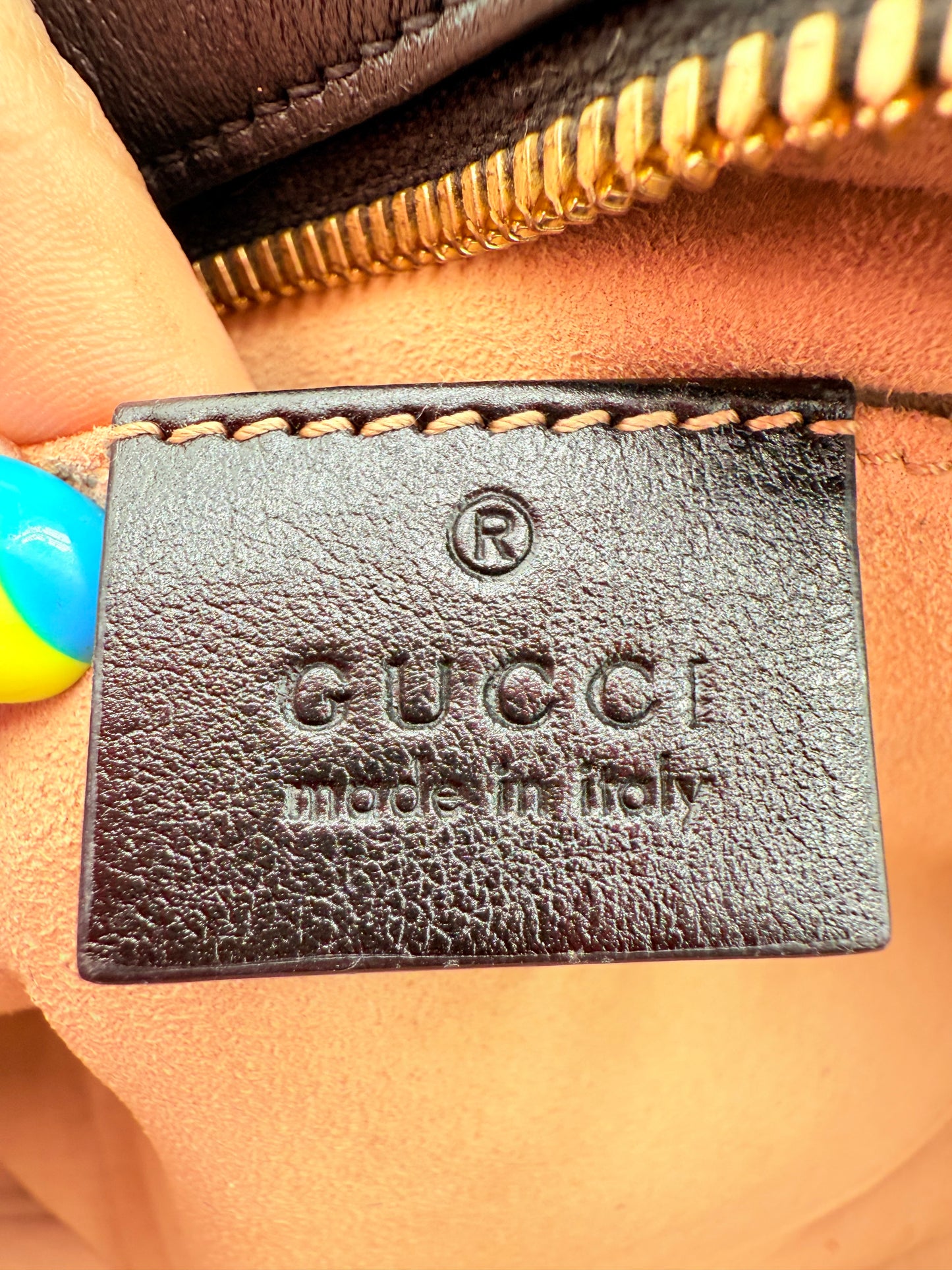 Crossbody Luxury Designer By Gucci In Tan, Size:Small