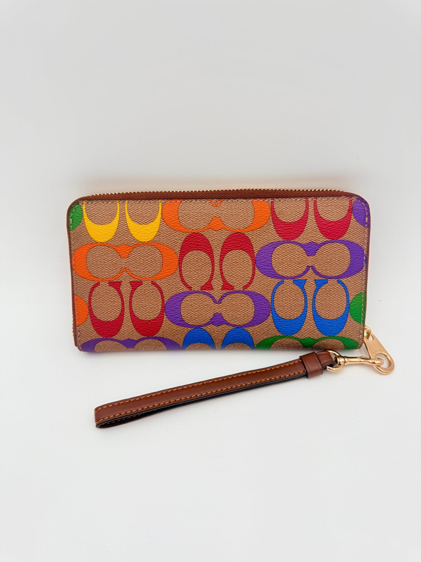 Wristlet Designer By Coach, Size: Medium