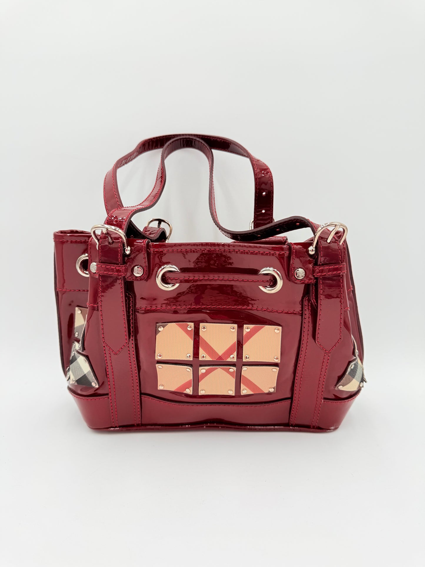 Handbag Luxury Designer By Burberry, Size: Medium