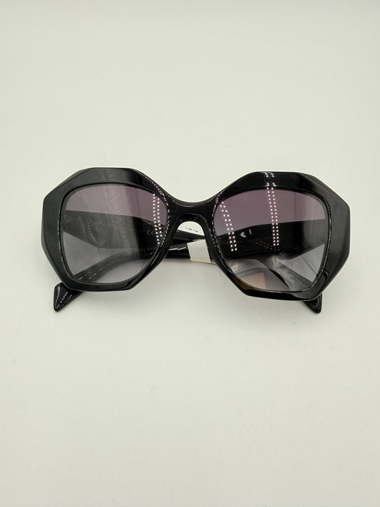 Sunglasses Luxury Designer By Prada In Black, Size: