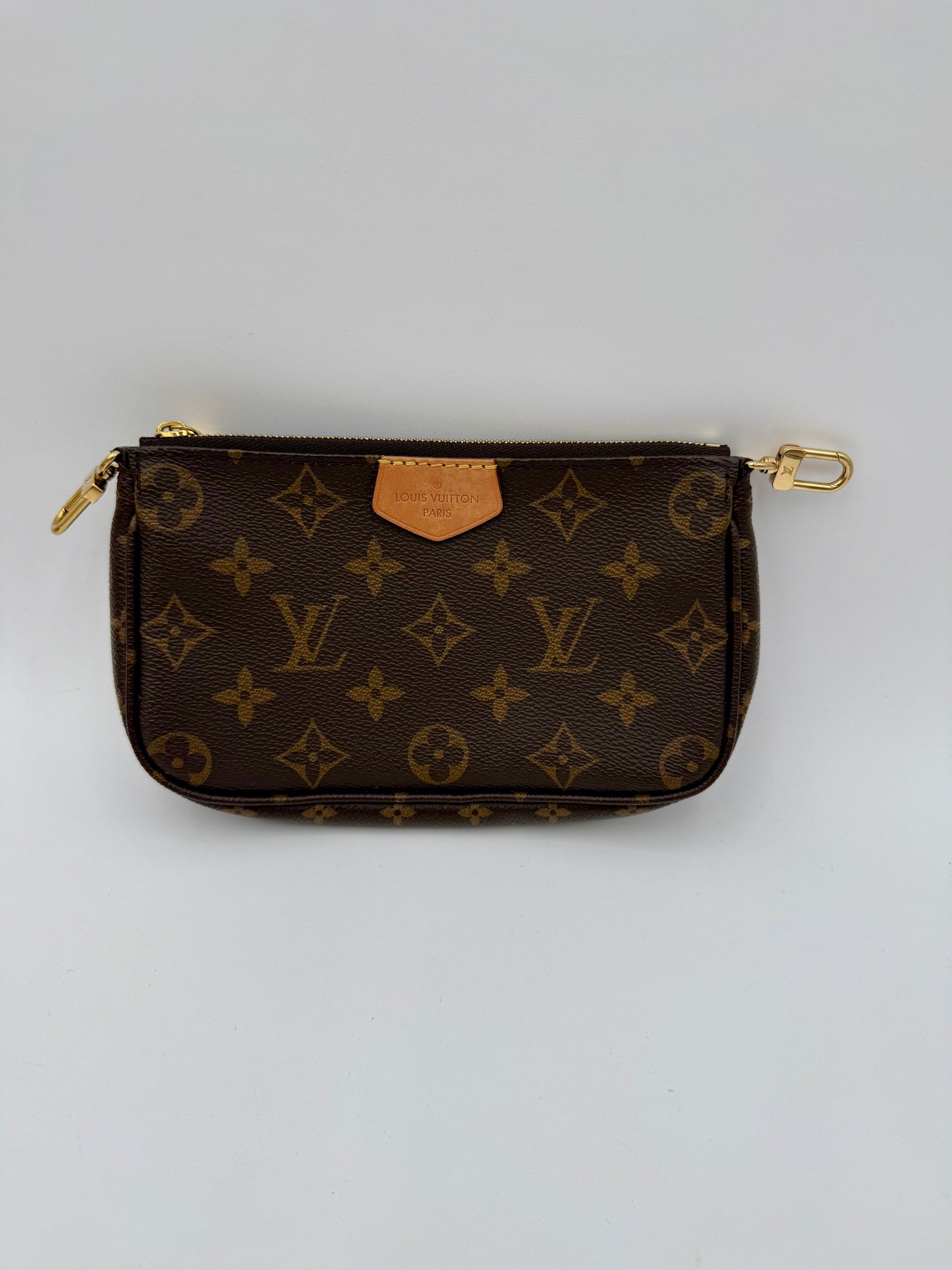 Crossbody Luxury Designer By Louis Vuitton In Brown & Pink, Size:Medium