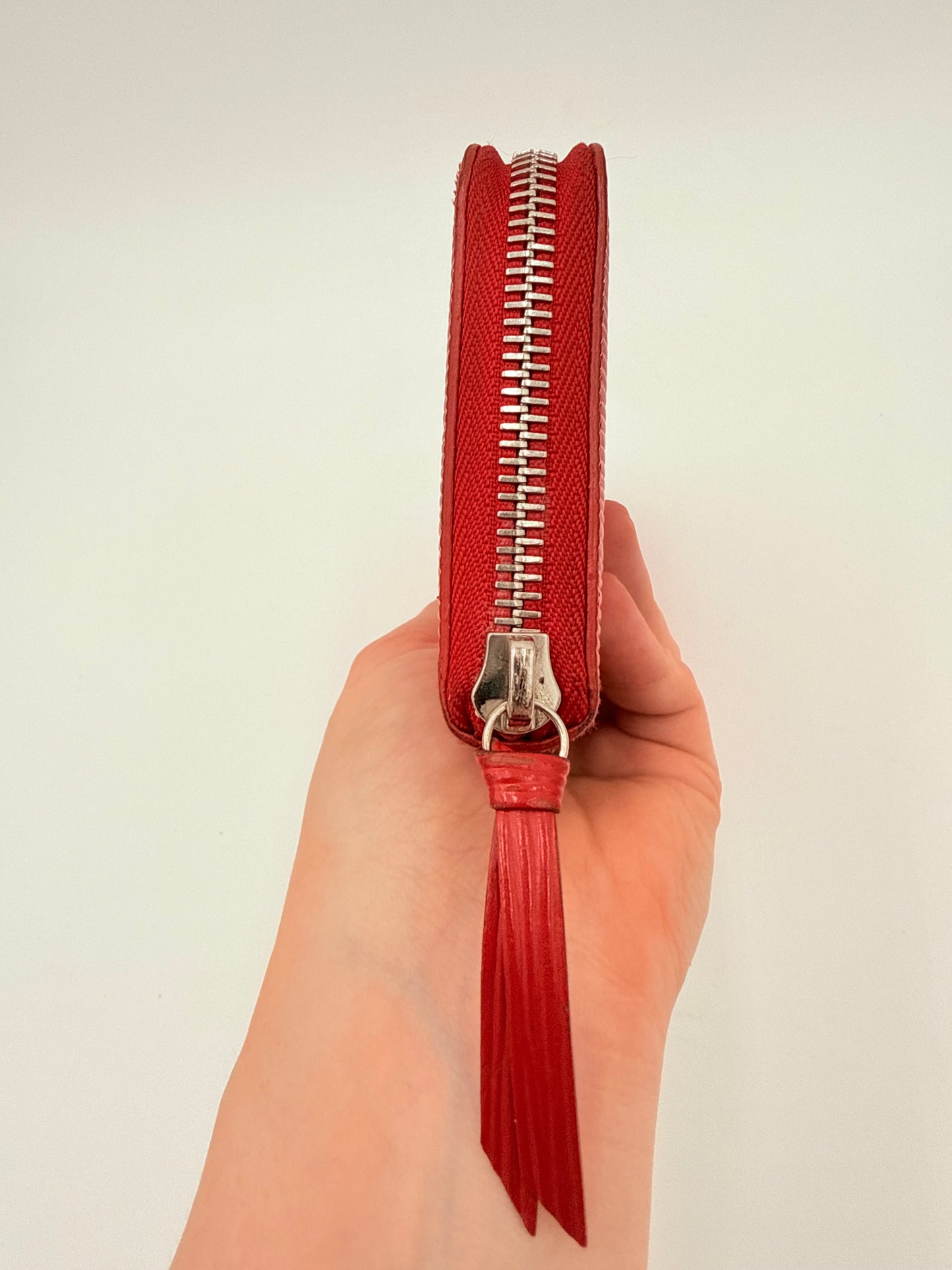 Wallet Luxury Designer By Louis Vuitton In Red, Size:Medium