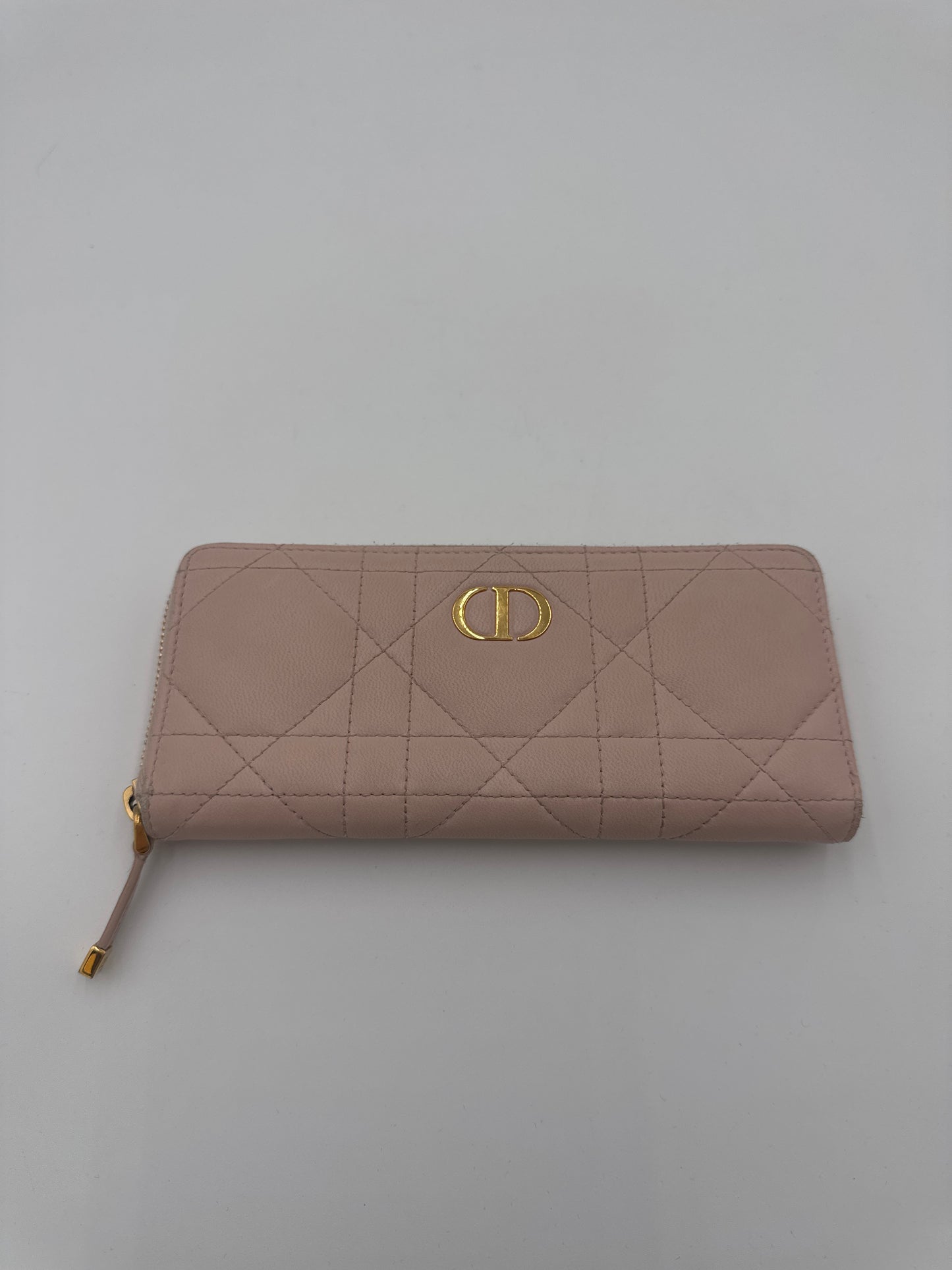 Wallet Luxury Designer By Dior In Pink, Size:Large
