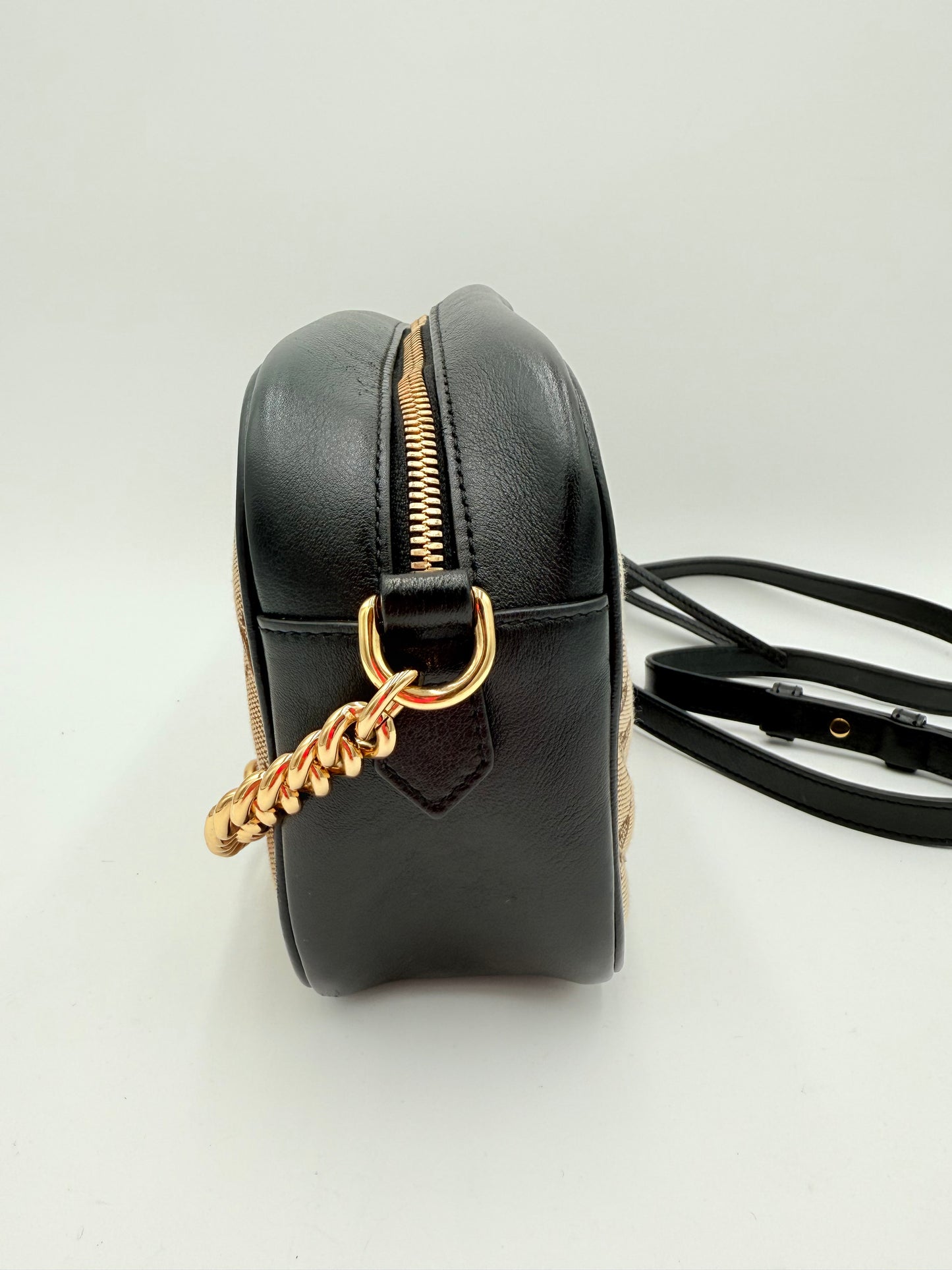 Crossbody Luxury Designer By Gucci In Tan, Size:Small