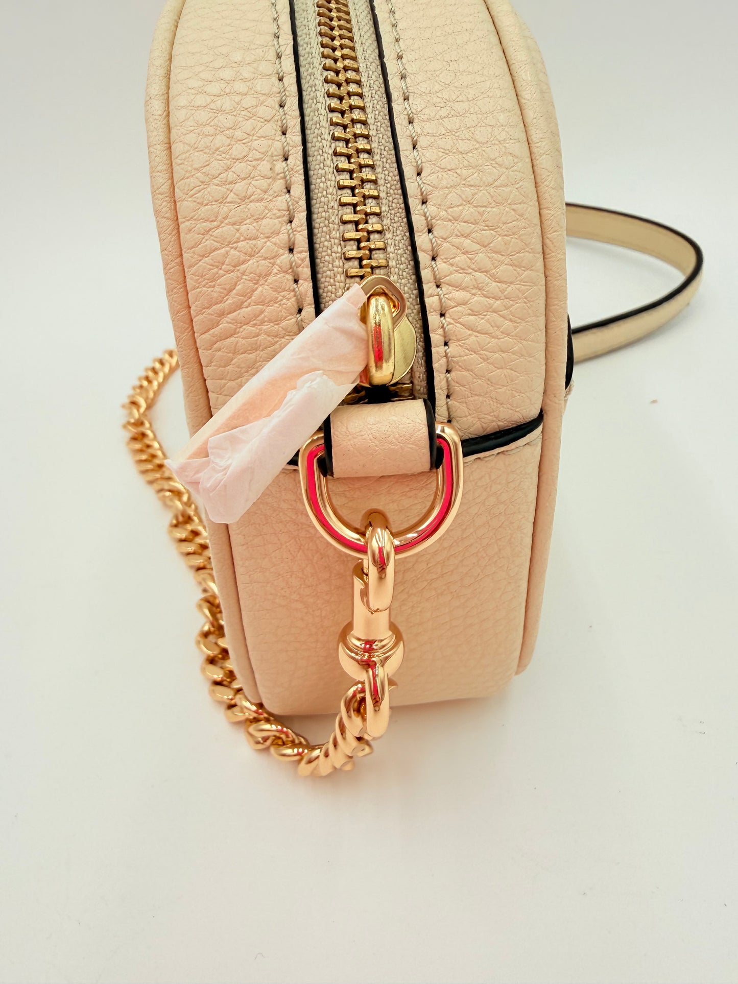 Crossbody Luxury Designer By Marc Jacobs In Cream, Size:Small