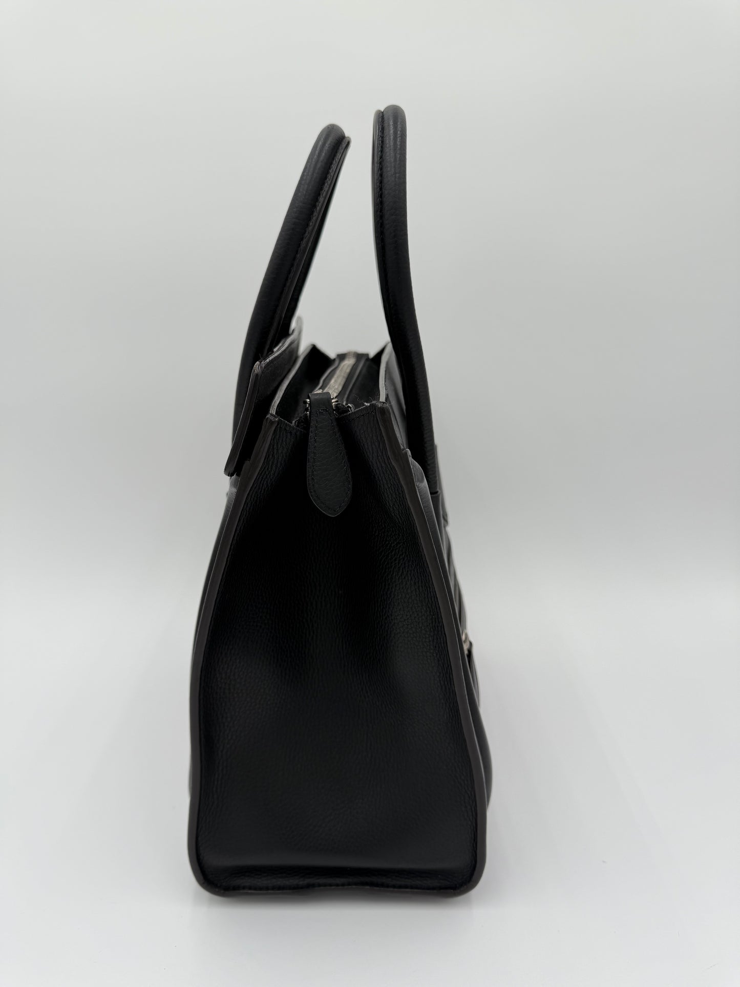 Handbag Luxury Designer By Celine In Black, Size:Medium