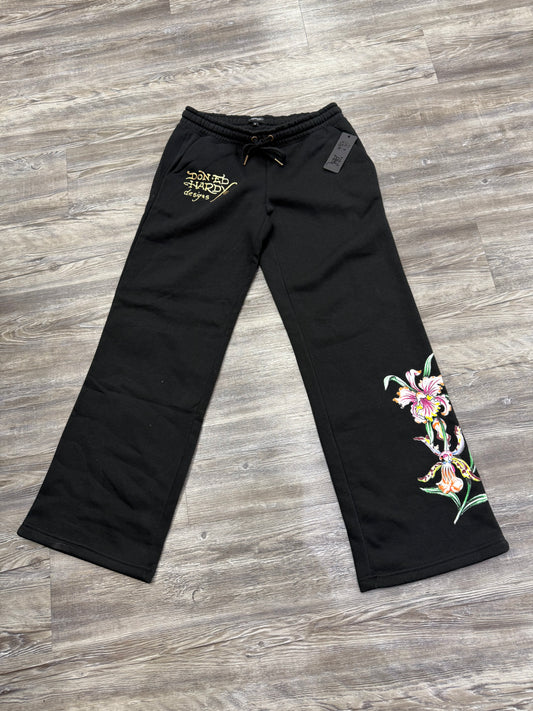 Pants Lounge By Ed Hardy In Black, Size:M