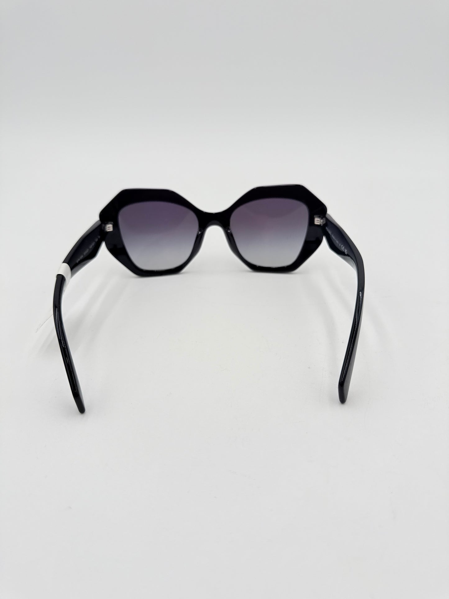 Sunglasses Luxury Designer By Prada In Black, Size: