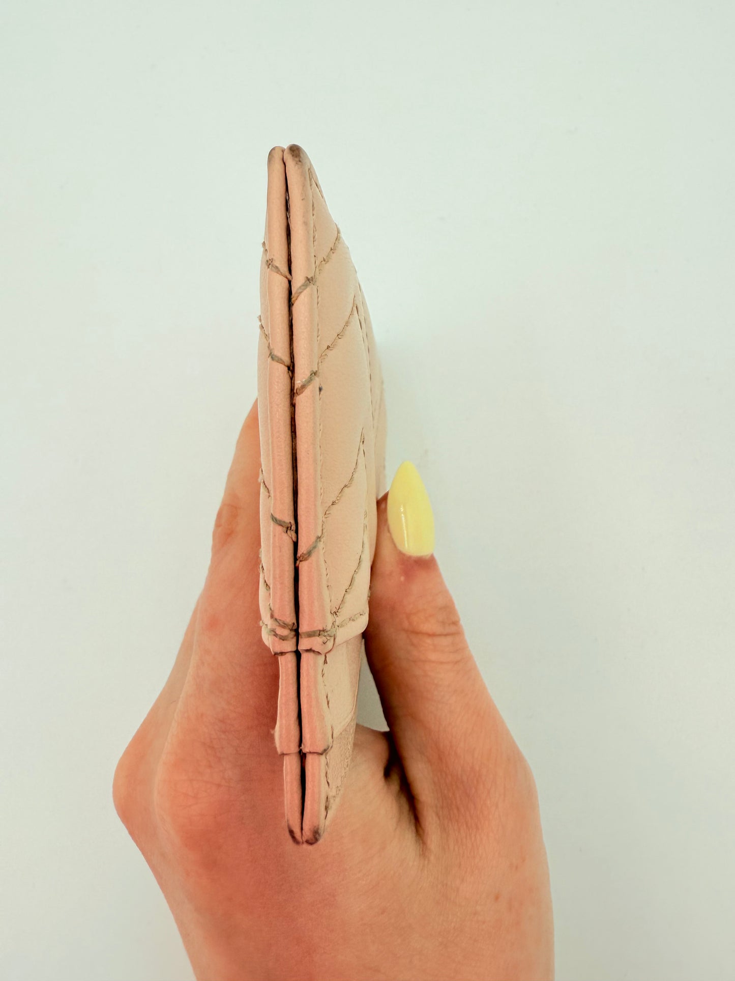 Id/Card Holder Luxury Designer By Gucci In Peach