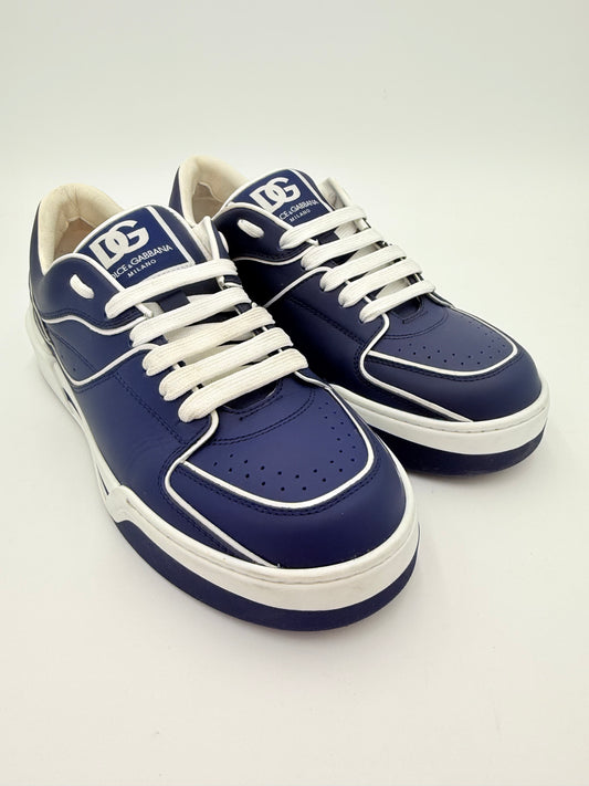 Shoes Luxury Designer By Dolce And Gabbana In Blue, Size:9.5