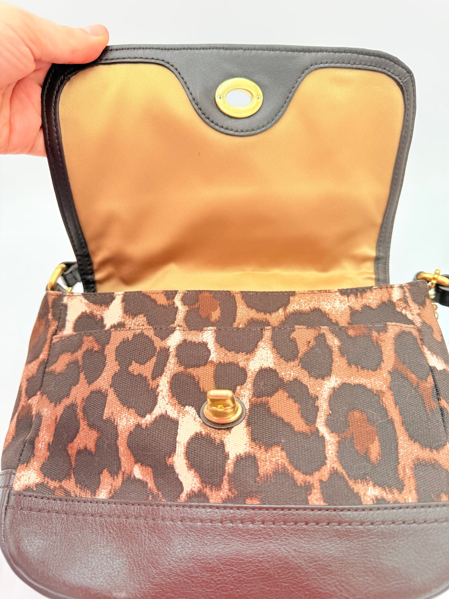 Crossbody Designer By Coach, Size: Medium