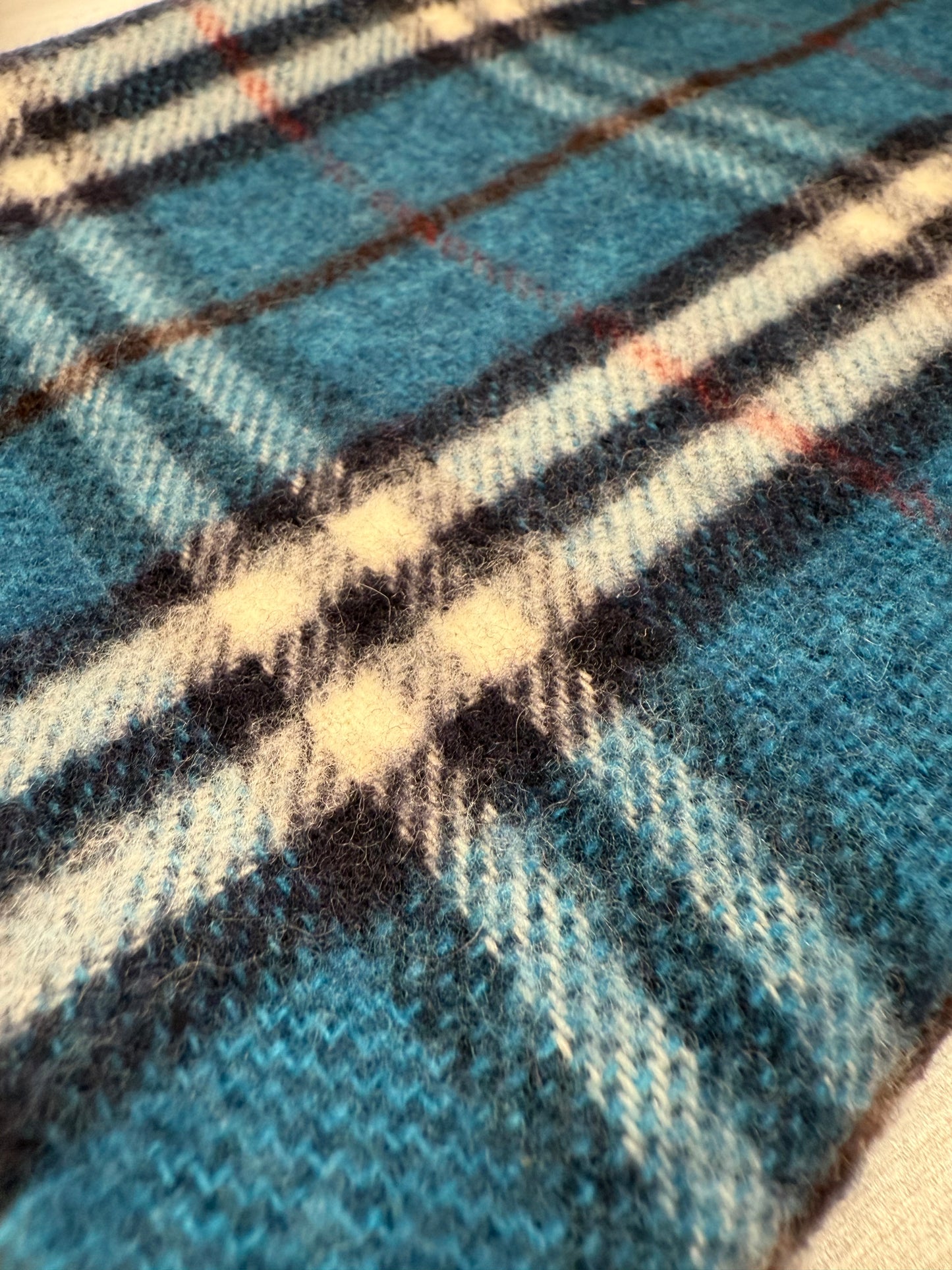 Scarf Luxury Designer By Burberry In Plaid Pattern