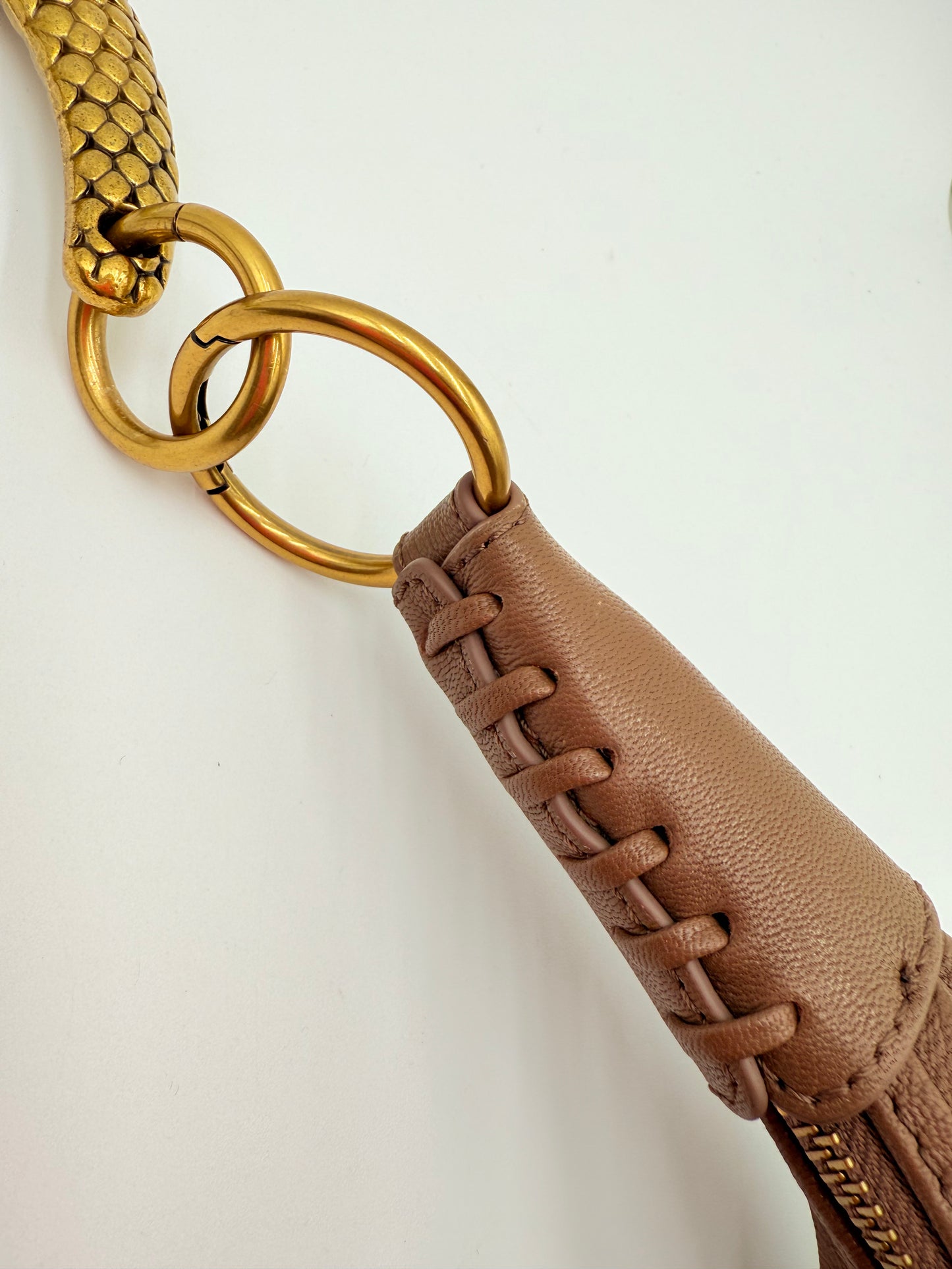 Handbag Leather By Walter Baker, Size: Large