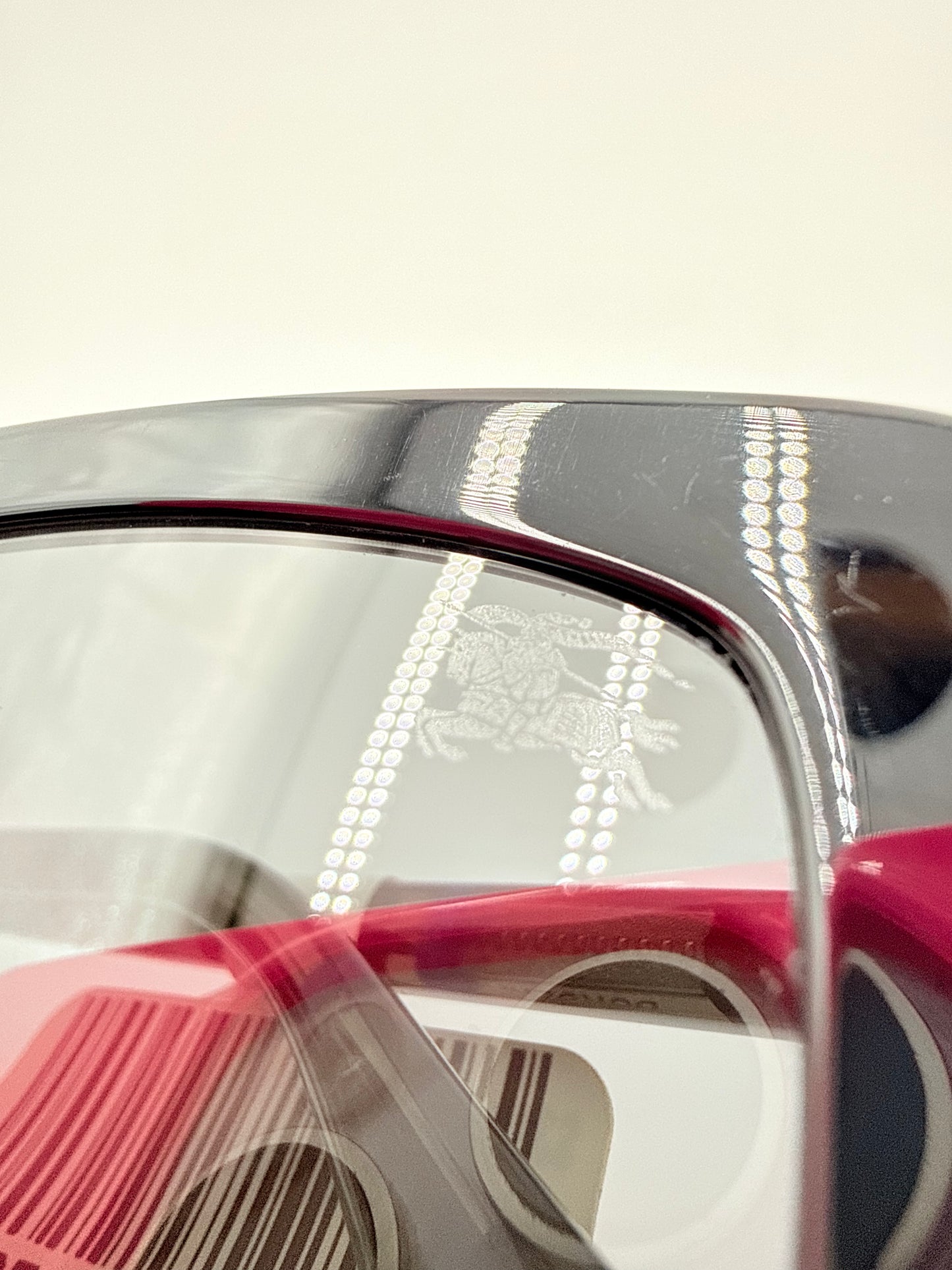 Sunglasses Luxury Designer By Burberry In Black & Grey