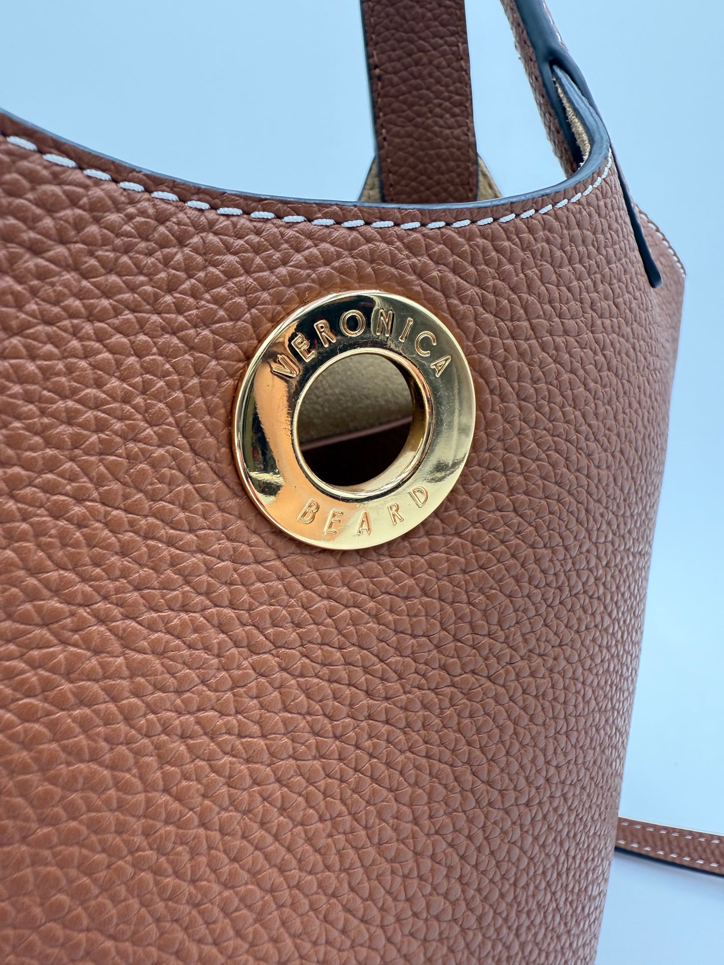 Crossbody Leather By Veronica Beard, Size: Small