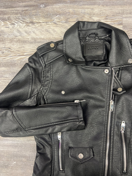 Jacket Moto Leather By Blanknyc Size: Xs