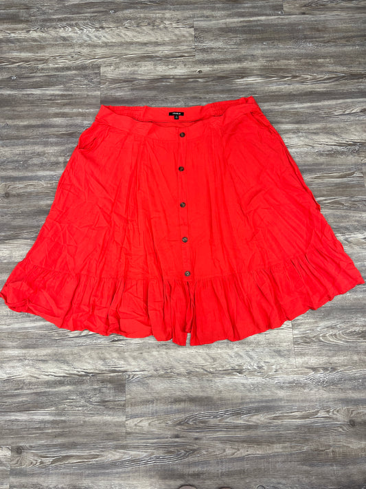 Skirt Midi By Torrid Size: 4x