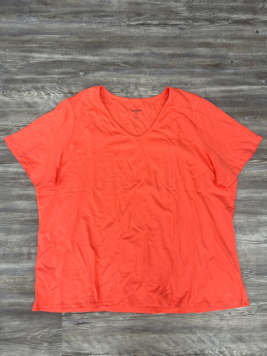 Top Short Sleeve Basic By Liz Claiborne O  Size: 3x