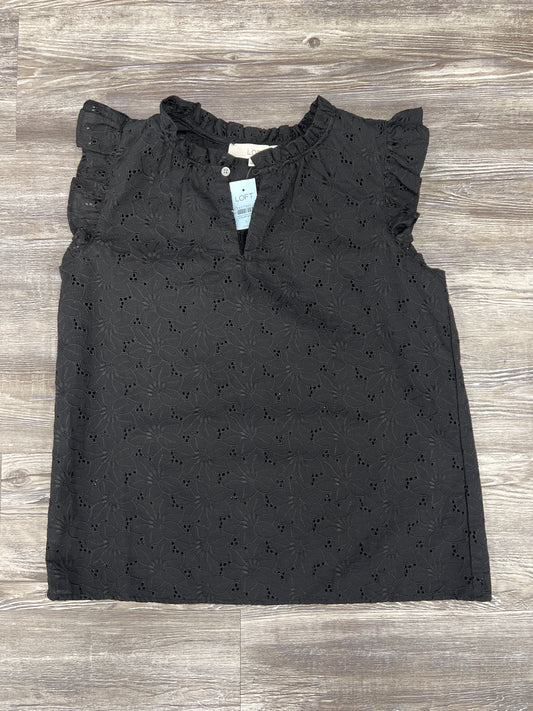 Top Short Sleeve By Loft Size: Petite Small